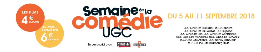 Semaine de la Comédie UGC